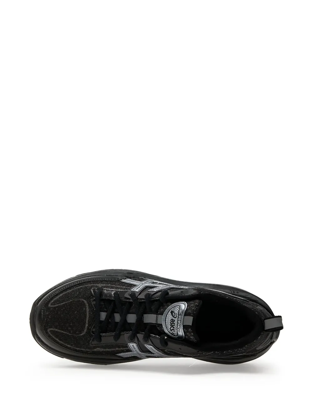 ASICS logo-patch sneakers Black