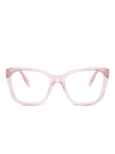 Swarovski Eyewear crystal-embellished square-frame glasses