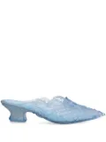 Y/Project 40mm Melissa mules - Blue