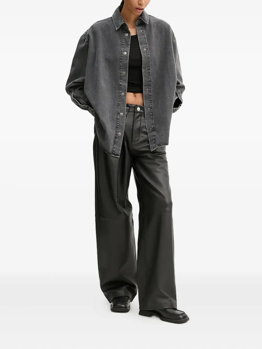 Won Hundred Loretta buttoned shirt - Grijs