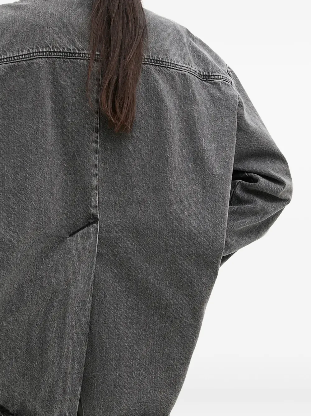 Won Hundred Loretta blouse met knopen Grijs