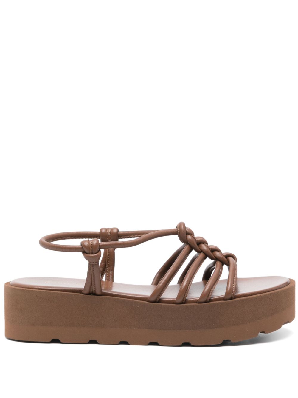 Gianvito Rossi 45mm Hebe sandals Brown