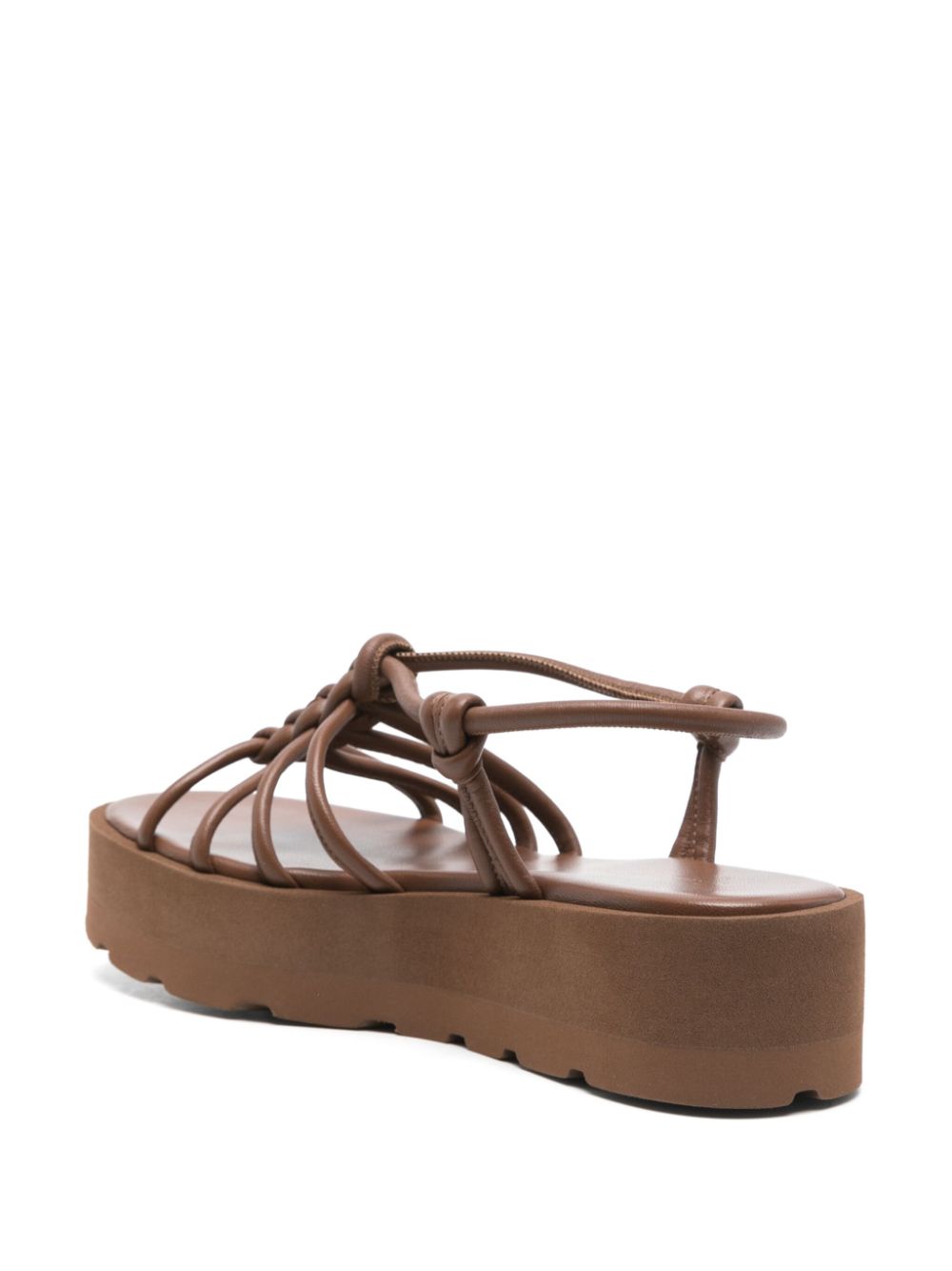 Gianvito Rossi 45mm Hebe sandals Brown