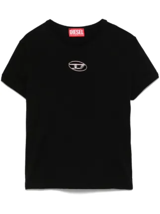 Diesel T-Uncutie-Long-Od Tシャツ | ブラック | FARFETCH JP