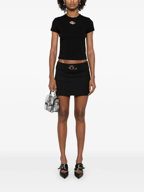Diesel T-Uncutie-Long-Od T-shirt | Black | FARFETCH Diesel T-Uncutie-Long-Od T-shirt | Black | FARFETCH
