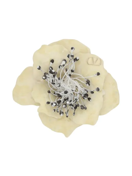 Pince à cravate Fleur Lumineuse - Valentino Garavani - Modalova