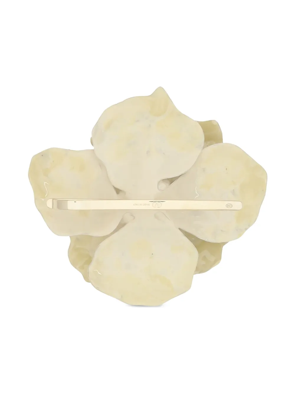 valentinogaravani Valentino Garavani Fleur Lumineuse stropdasspeld - Wit