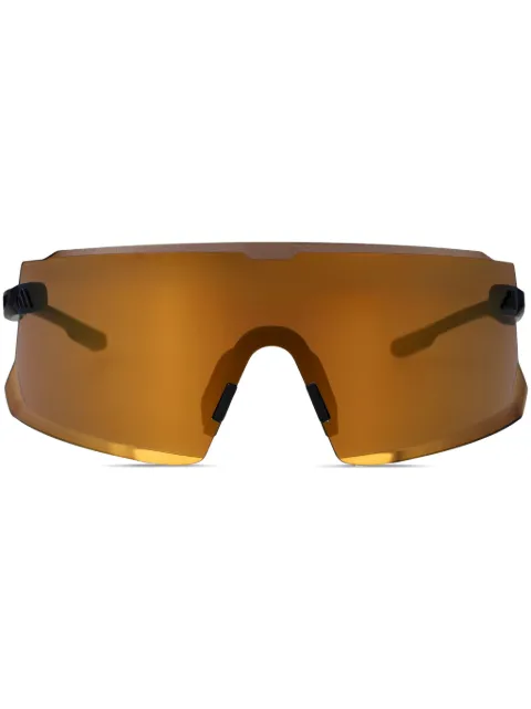 adidas shield-frame sunglasses
