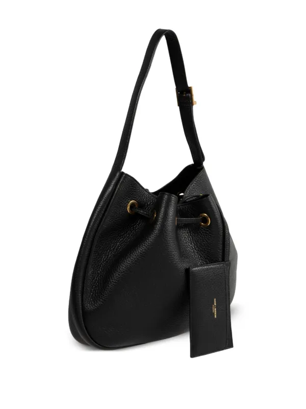 Saint Laurent Small Paris VII Bucket Bag | Black | FARFETCH