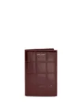 Saint Laurent logo-print wallet - Red