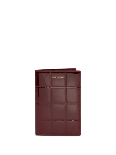 Saint Laurent logo-print wallet