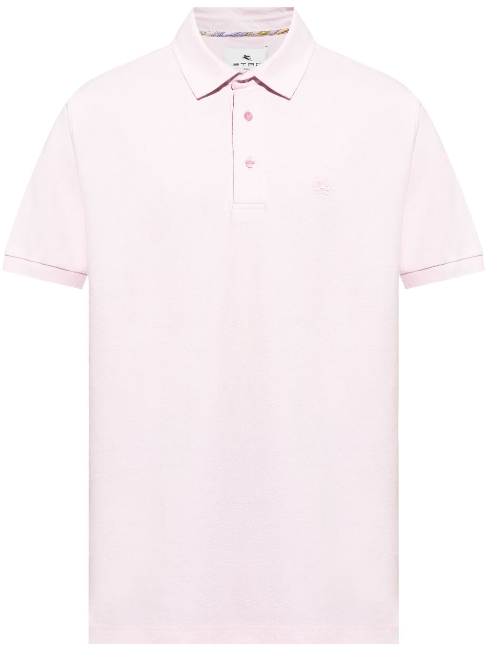 ETRO embroidered polo shirt - Pink