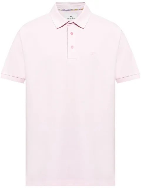 ETRO embroidered polo shirt