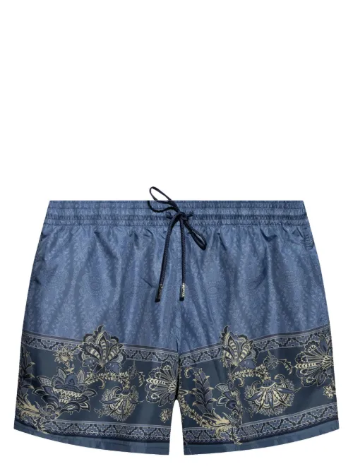 Short de bain à imprimé graphique - ETRO - Modalova