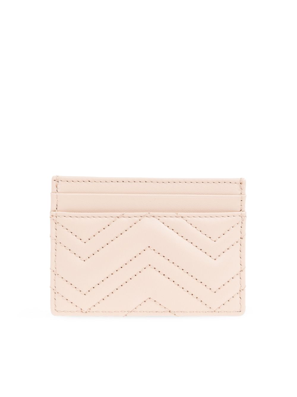 Gucci GG Marmont card holder - Roze