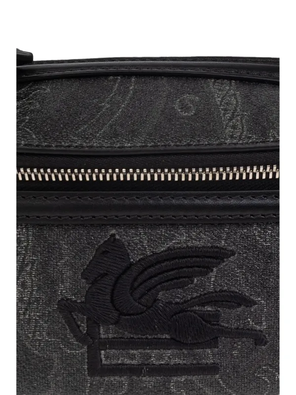 ETRO ペイズリー ベルトバッグ | ブラック | FARFETCH JP