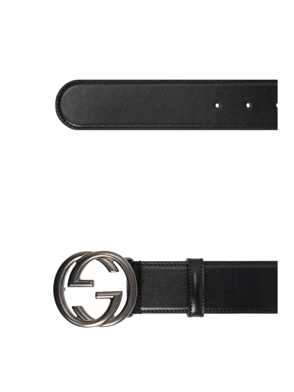 Gucci Riem met GG-logo Zwart