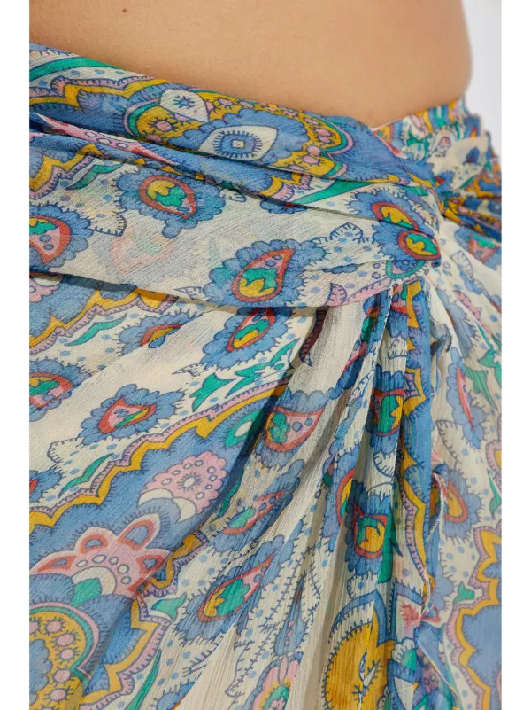 ETRO シルクスカート | ニュートラル | FARFETCH JP