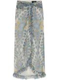 ETRO silk skirt - Neutrals