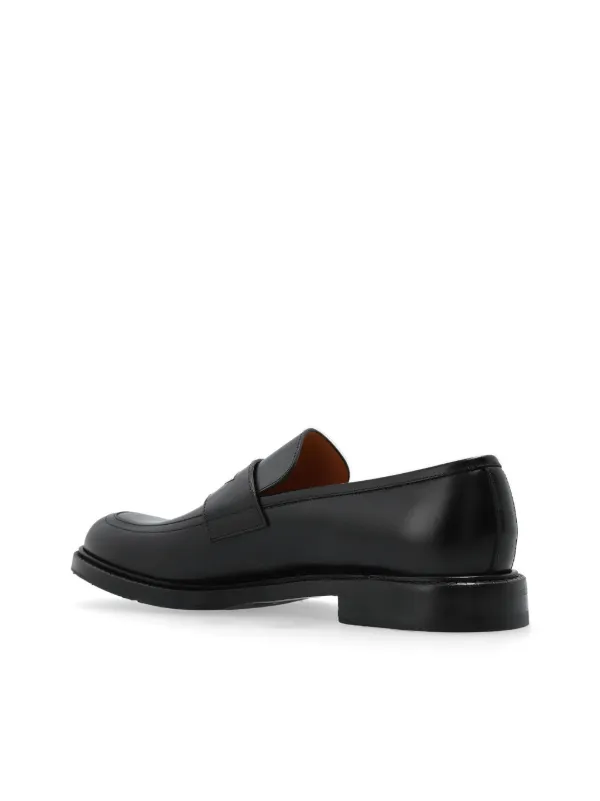 【送料&関税込】Gucci Black Leather Loafers Gucci Leather Loafers | Black | FARFETCH