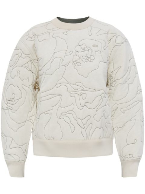 Lacoste decorative-stitching sweatshirt Women