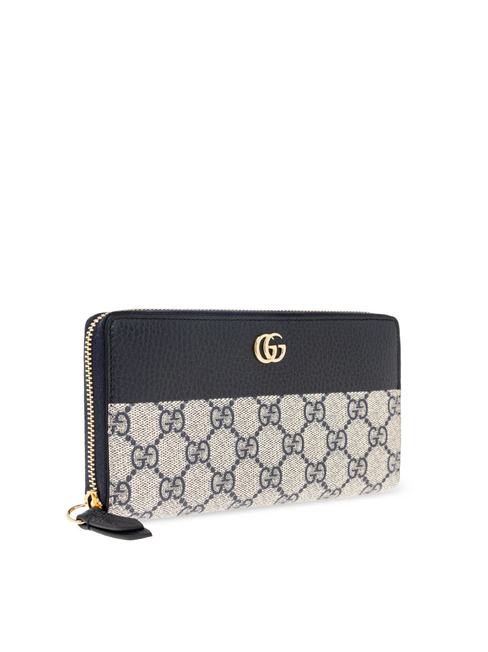 Gucci Gg Canvas Wallet In Nude
