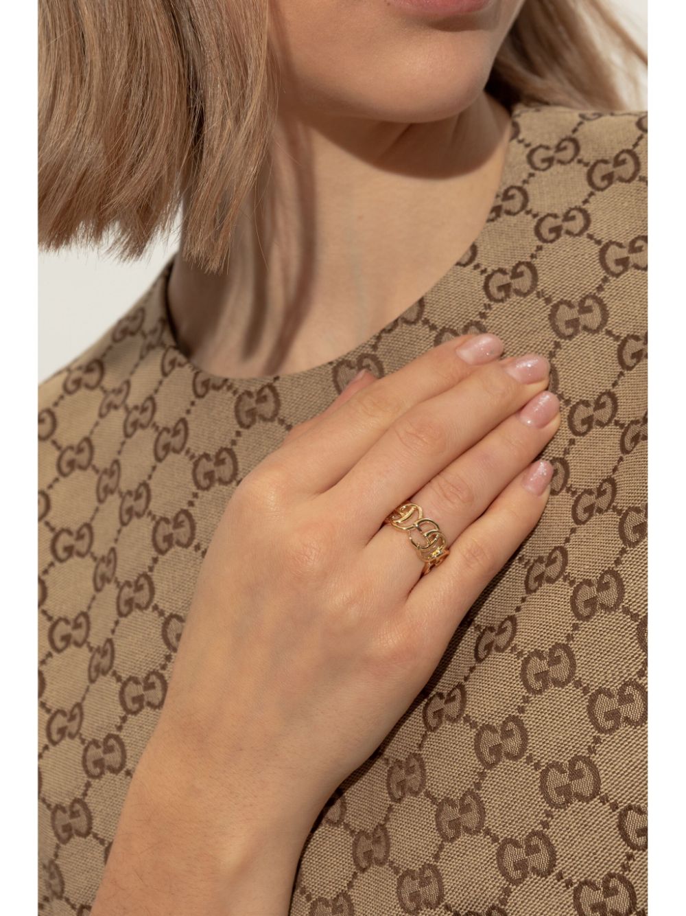 Gucci GG Marmont ring - Goud