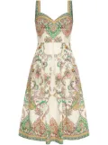 ETRO floral print dress - White