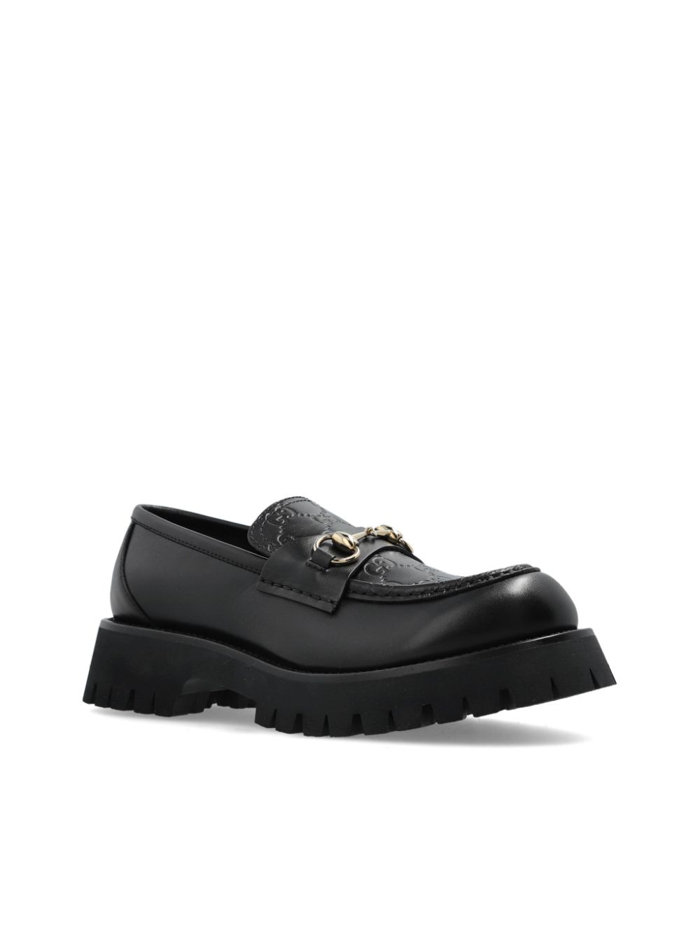 Gucci Loafers met horsebit detail Zwart