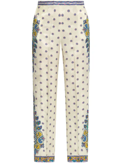 ETRO Pantaloni con stampa paisley