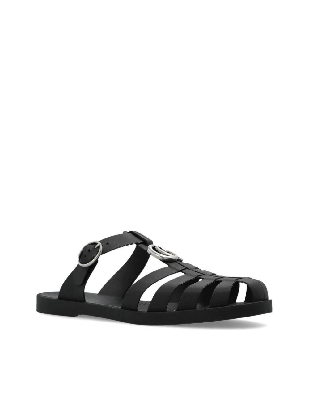 Gucci Sandalen met GG logo Zwart