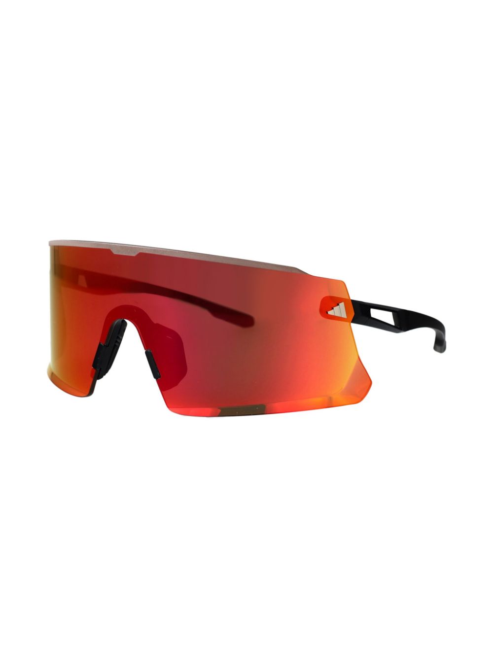 adidas shield-frame sunglasses - Zwart