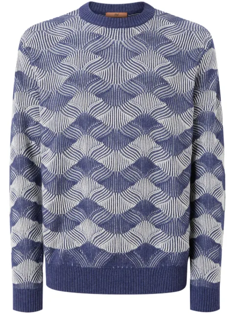 Missoni crew-neck ribbed sweater 