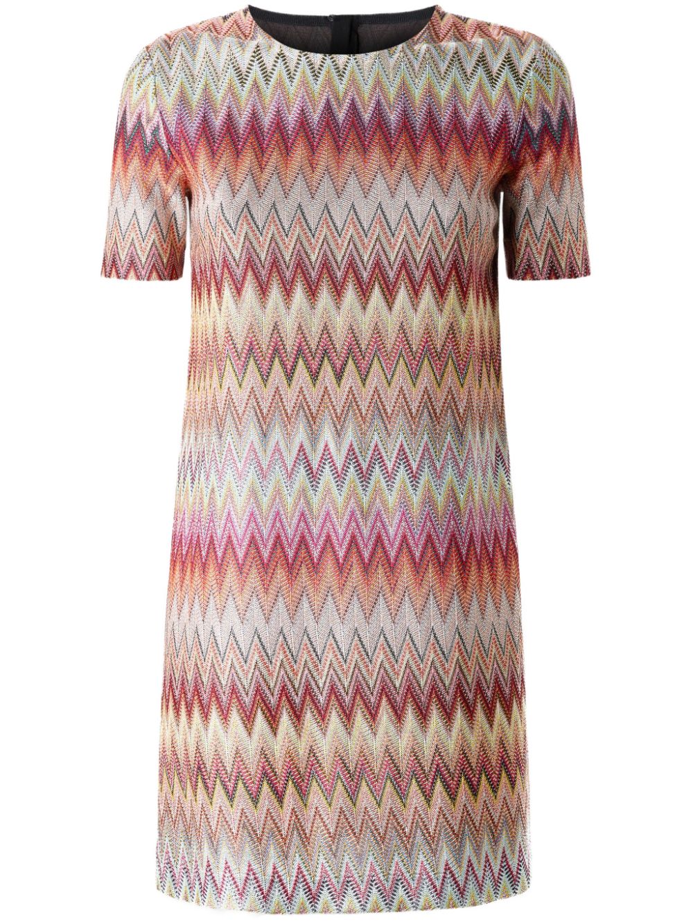 Missoni knitted mini dress - Neutrals