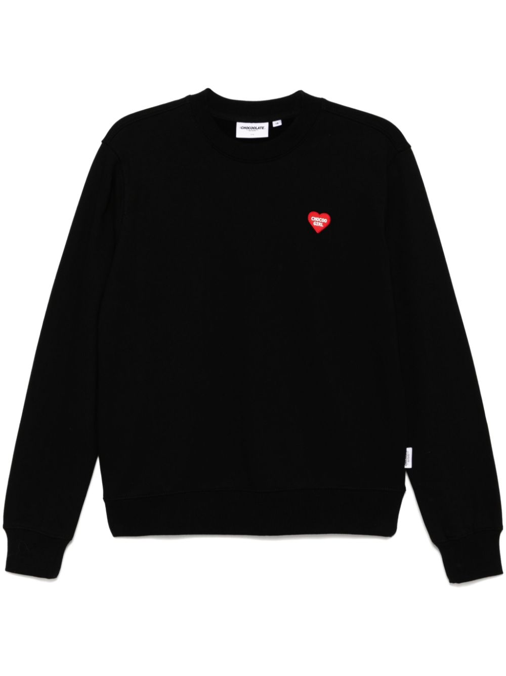 logo-patch sweatshirt