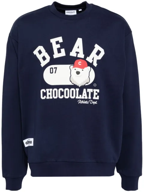 CHOCOOLATE graphic-print sweatshirt