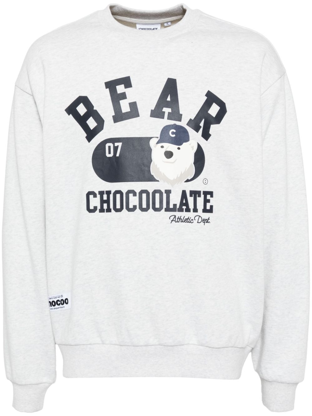 graphic-print sweatshirt