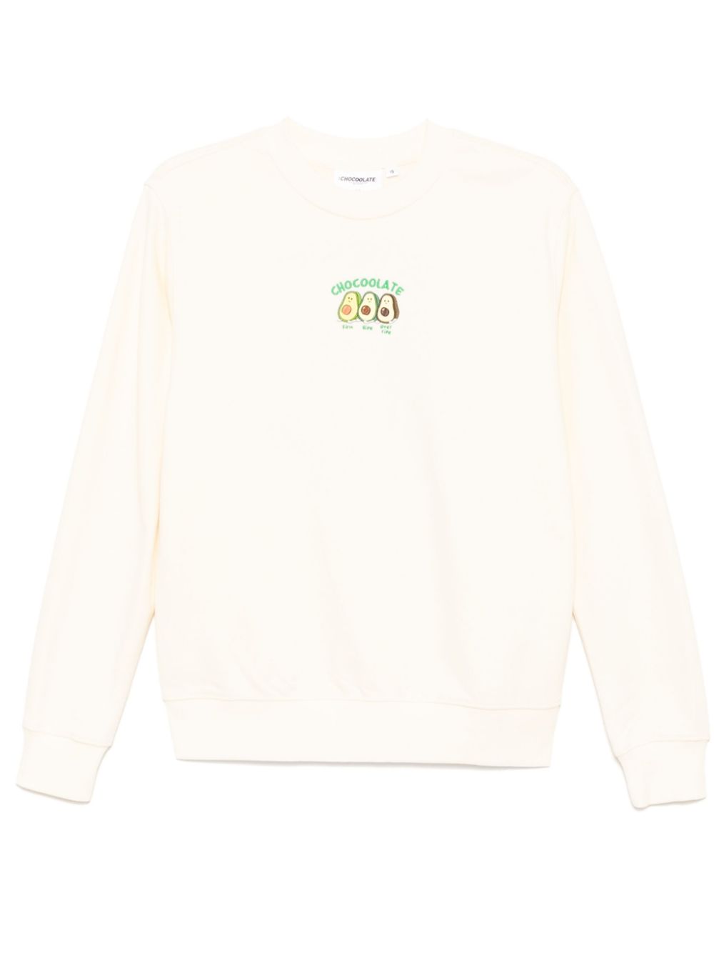 embroidered sweatshirt