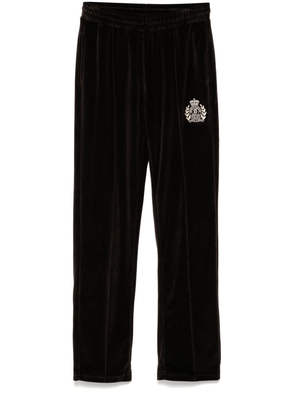 NY Crest Velour trousers