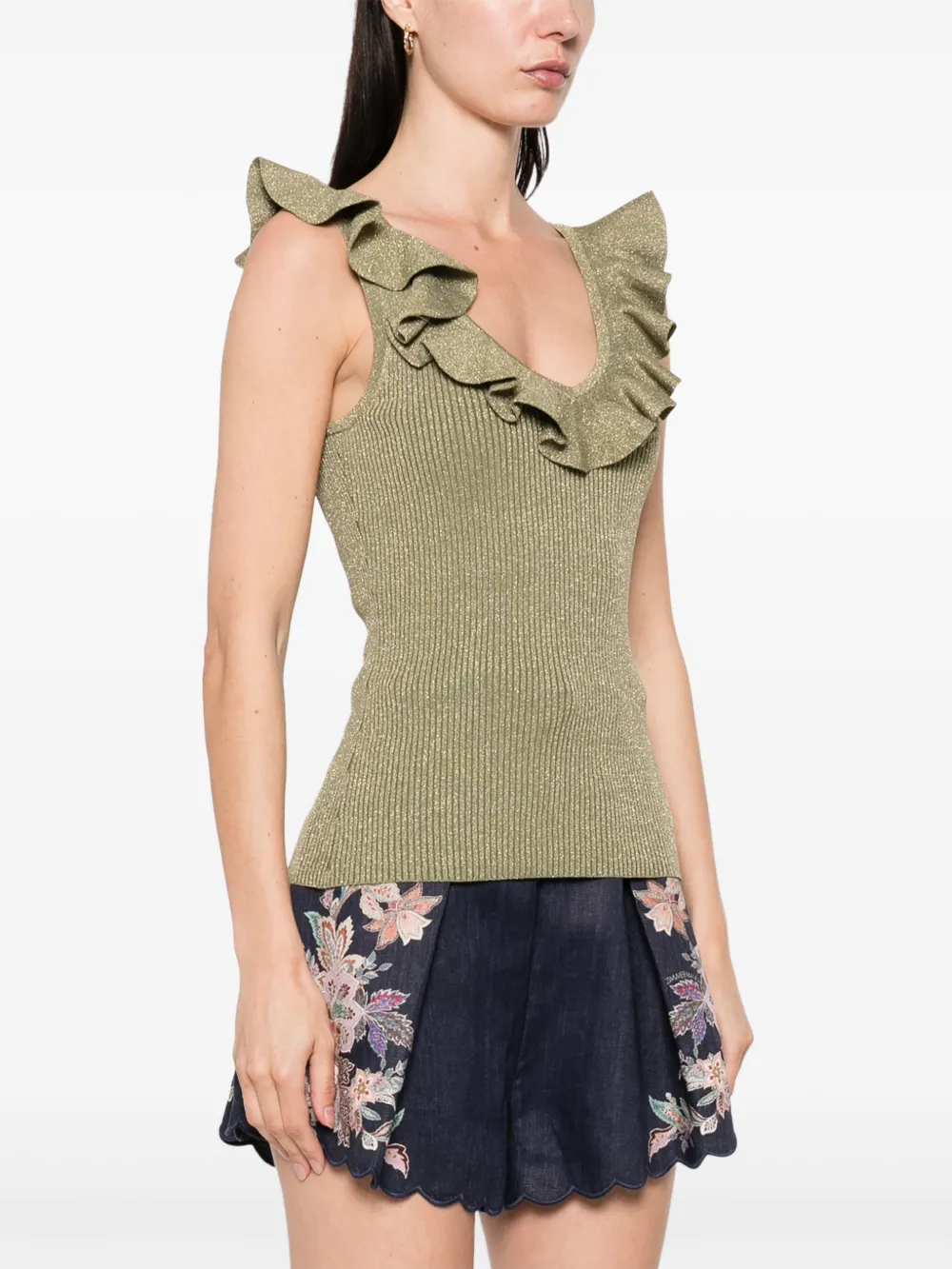 ZIMMERMANN Wylie tanktop Groen