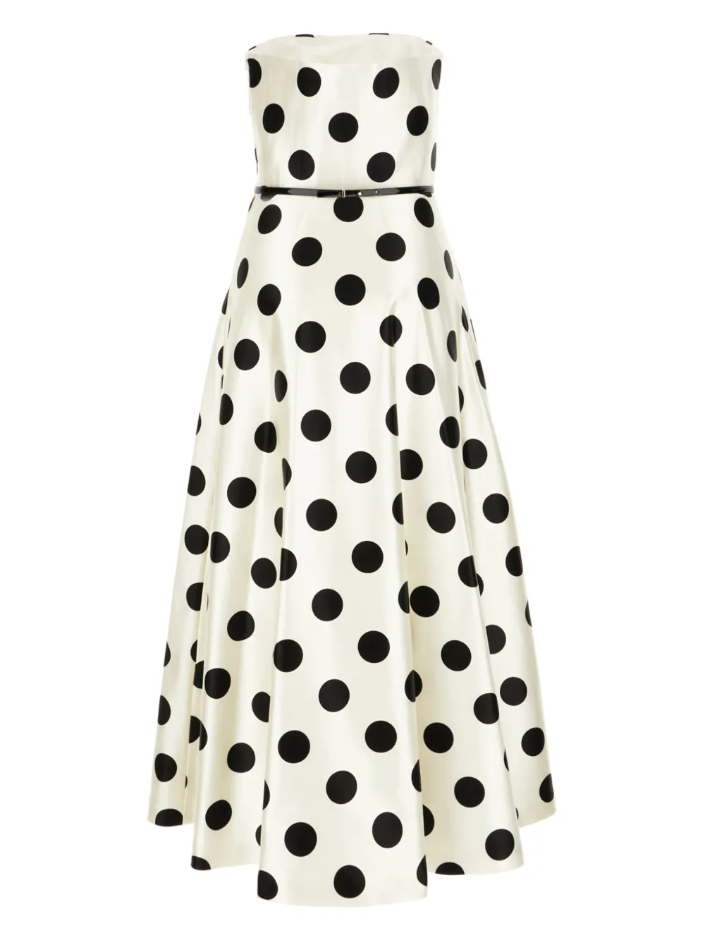 Max Mara Maxi-jurk met print - Wit