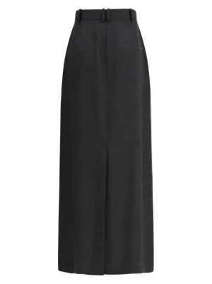 スカート THE ROW IVAANKA CASHMERE AND SILK A-LINE SKIRT The Row Ivanka cashmere and silk midi skirt | mytheresa