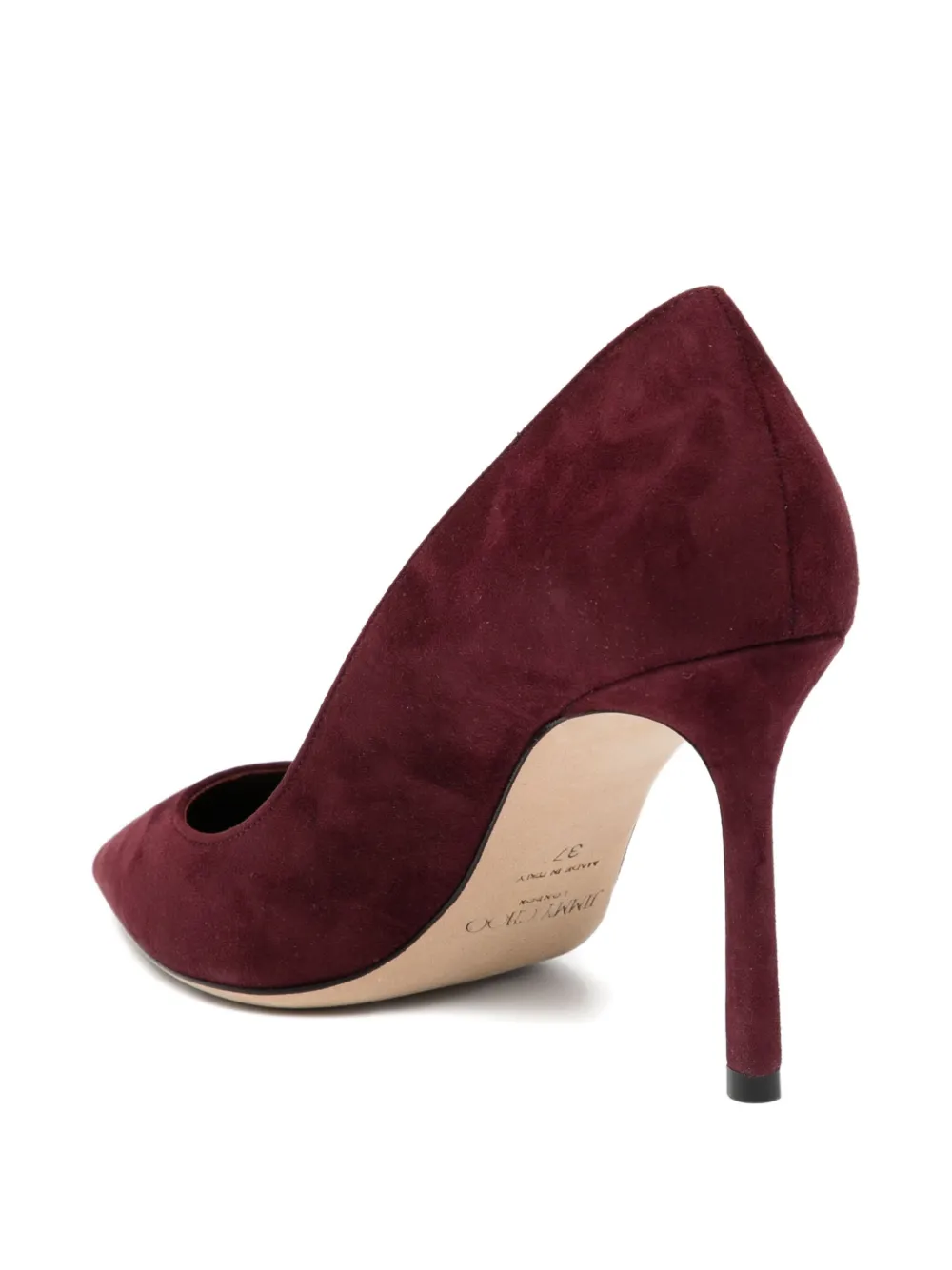 Jimmy Choo 85mm Romy Pumps In Brown