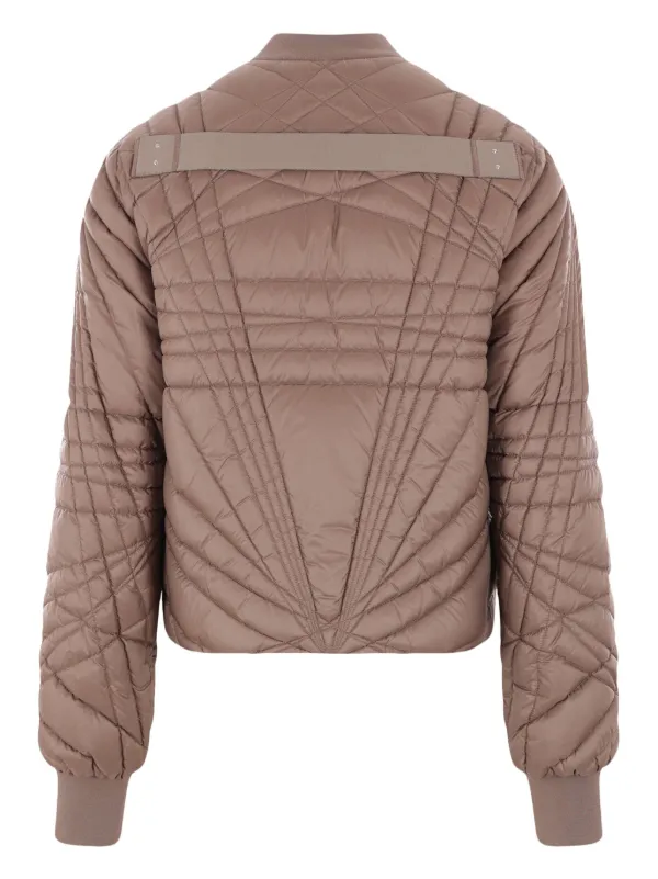 Moncler + Rick Owens Megapenta Flight ジャケット | ブラウン
