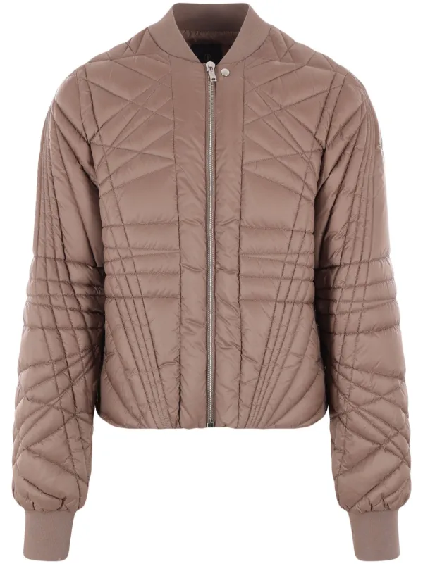 Moncler + Rick Owens Megapenta Flight ジャケット | ブラウン Moncler + Rick Owens Megapenta Flight ジャケット | ブラウン