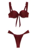 Noire Swimwear Mahogany bikini set - Red