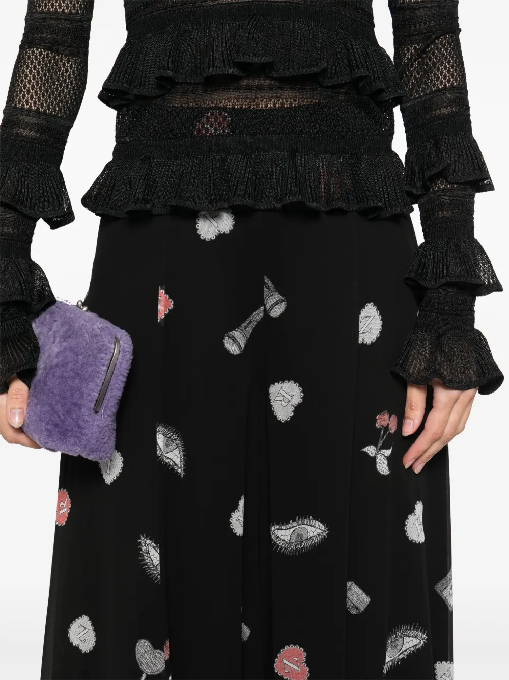 ZIMMERMANN FLARED CULOTTES