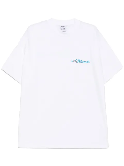 VETEMENTS logo-print T-shirt