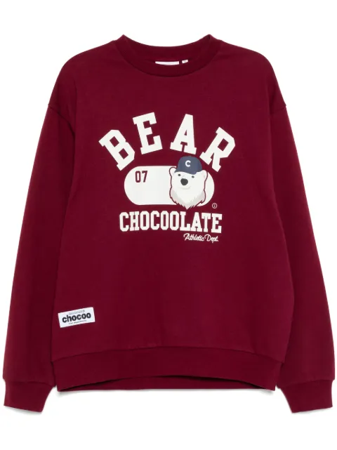 CHOCOOLATE graphic-print sweatshirt