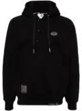 AAPE BY *A BATHING APE® logo-patch hoodie - Black